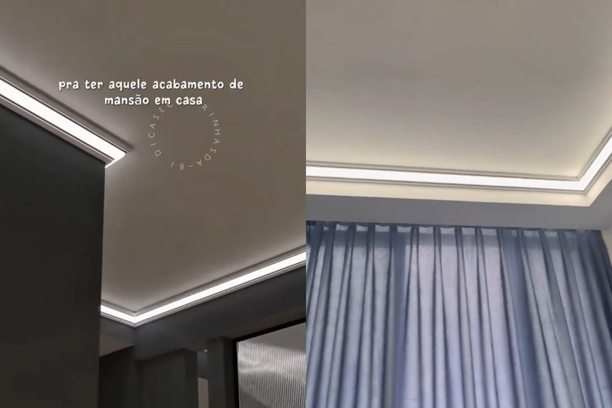 Gesso no teto é coisa do passado: nova opção vira tendência em casas e apartamentos, segundo arquitetos