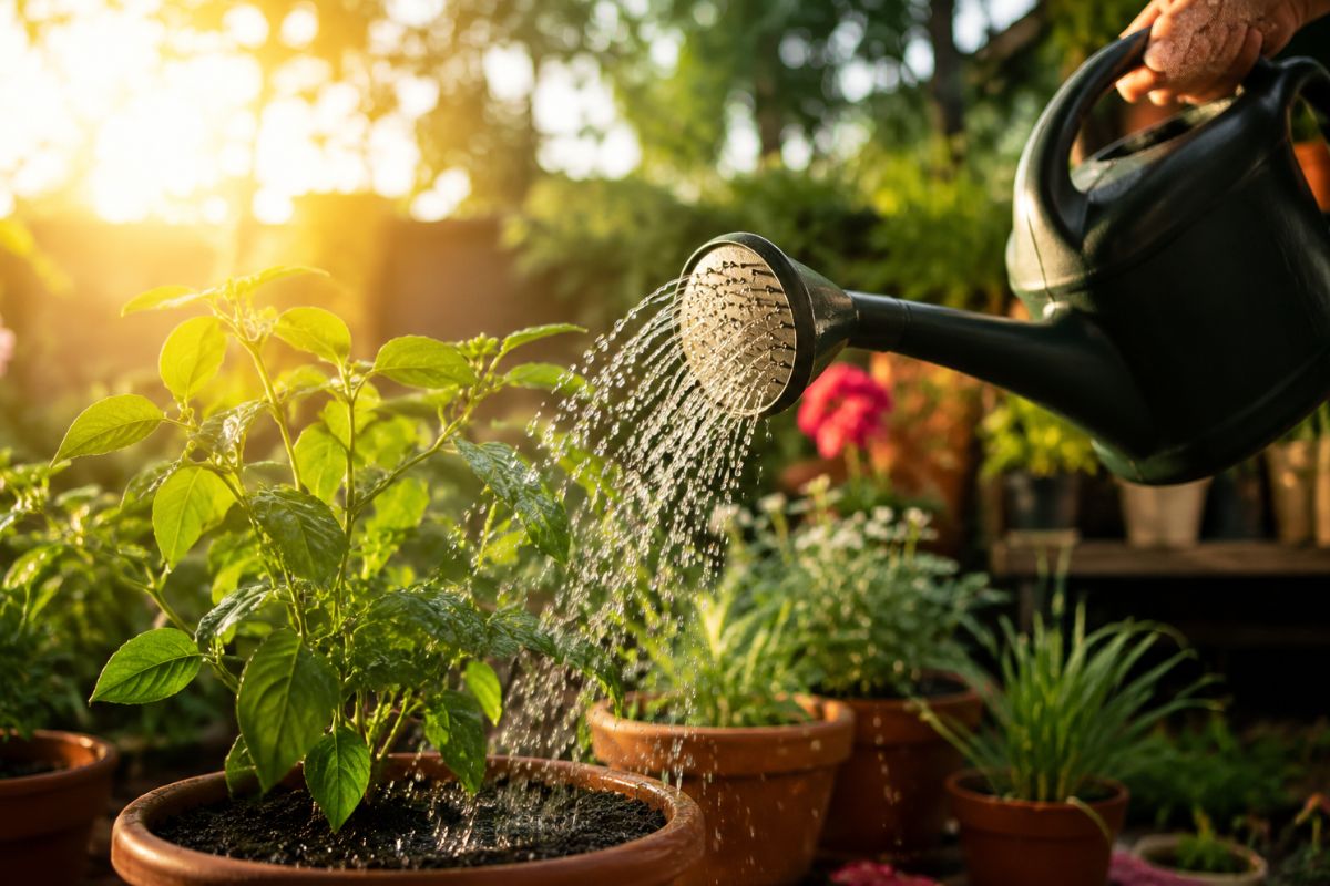Não é todo dia, nem uma vez por semana: a frequência com que você deve regar as plantas no inverno