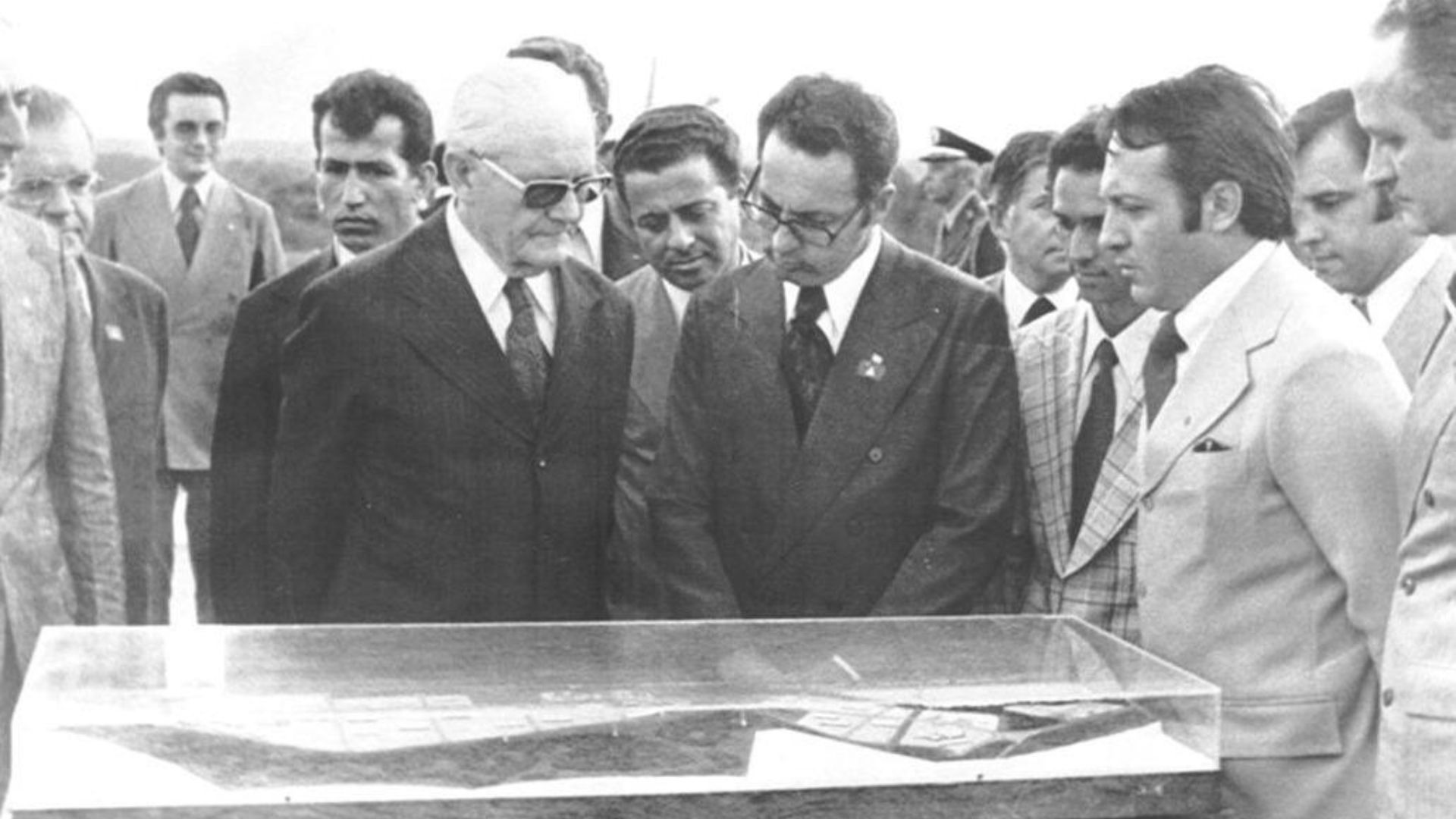 Inauguração do Daia em 09 de novembro de 1976, com presença do presidente da República, Ernesto Geisel.