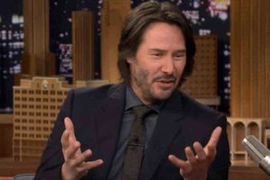 Keanu Reeves em entrevista