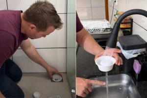 como acabar com o mau cheiro do ralo do banheiro