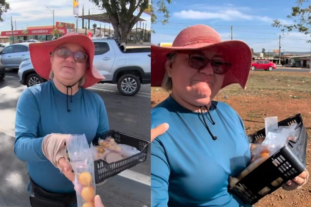vídeo vendedora de balas em Anápolis