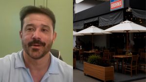 Arquiteto propôs solução para bares e restaurantes que querem manter as mesas nas calçadas em Anápolis.