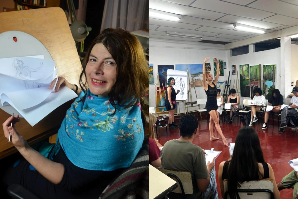 Rosana Urbes, ilustradora, diretora e animadora, referência na animação brasileira, compartilha técnicas de modelo vivo; prazo termina nesta terça-feira (14)