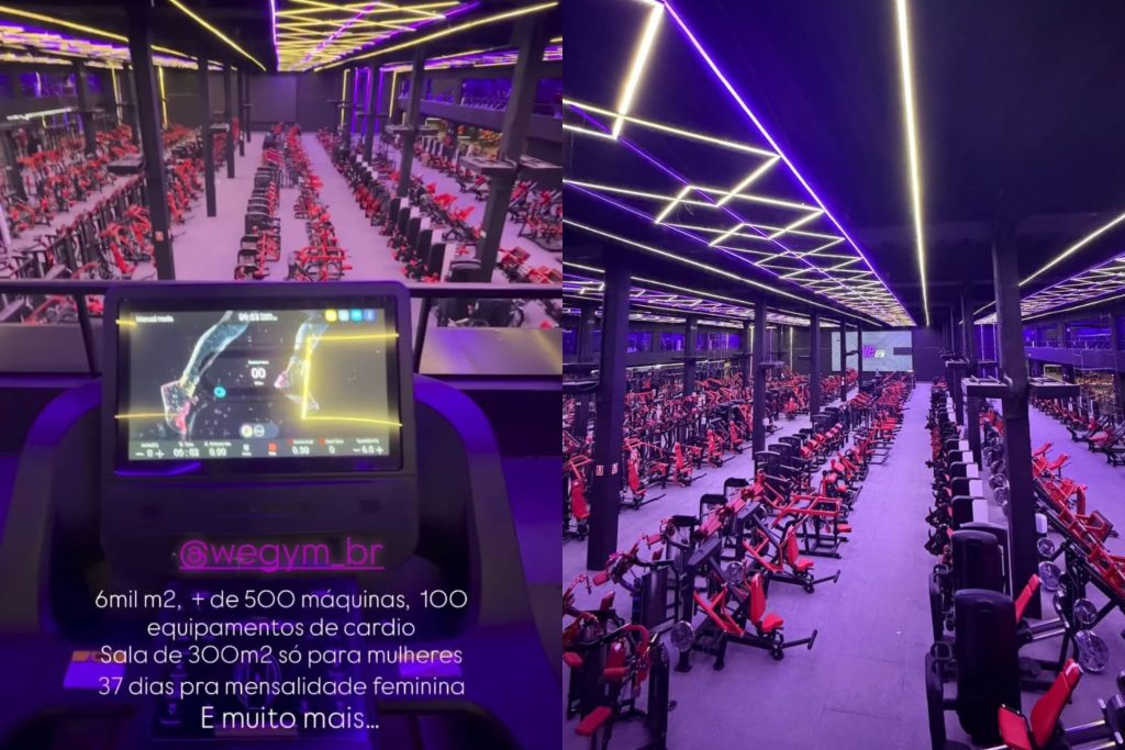 Academia WeGym, em Goiânia