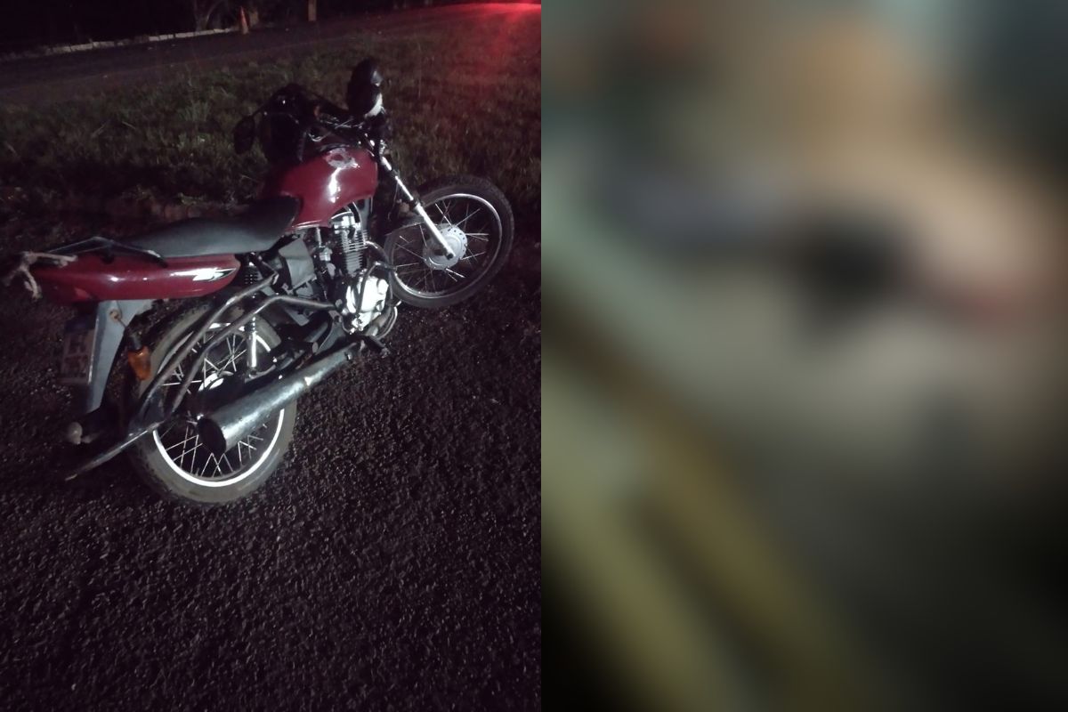 Motociclista fica em estado grave após acidente na GO-222, sentido Anápolis