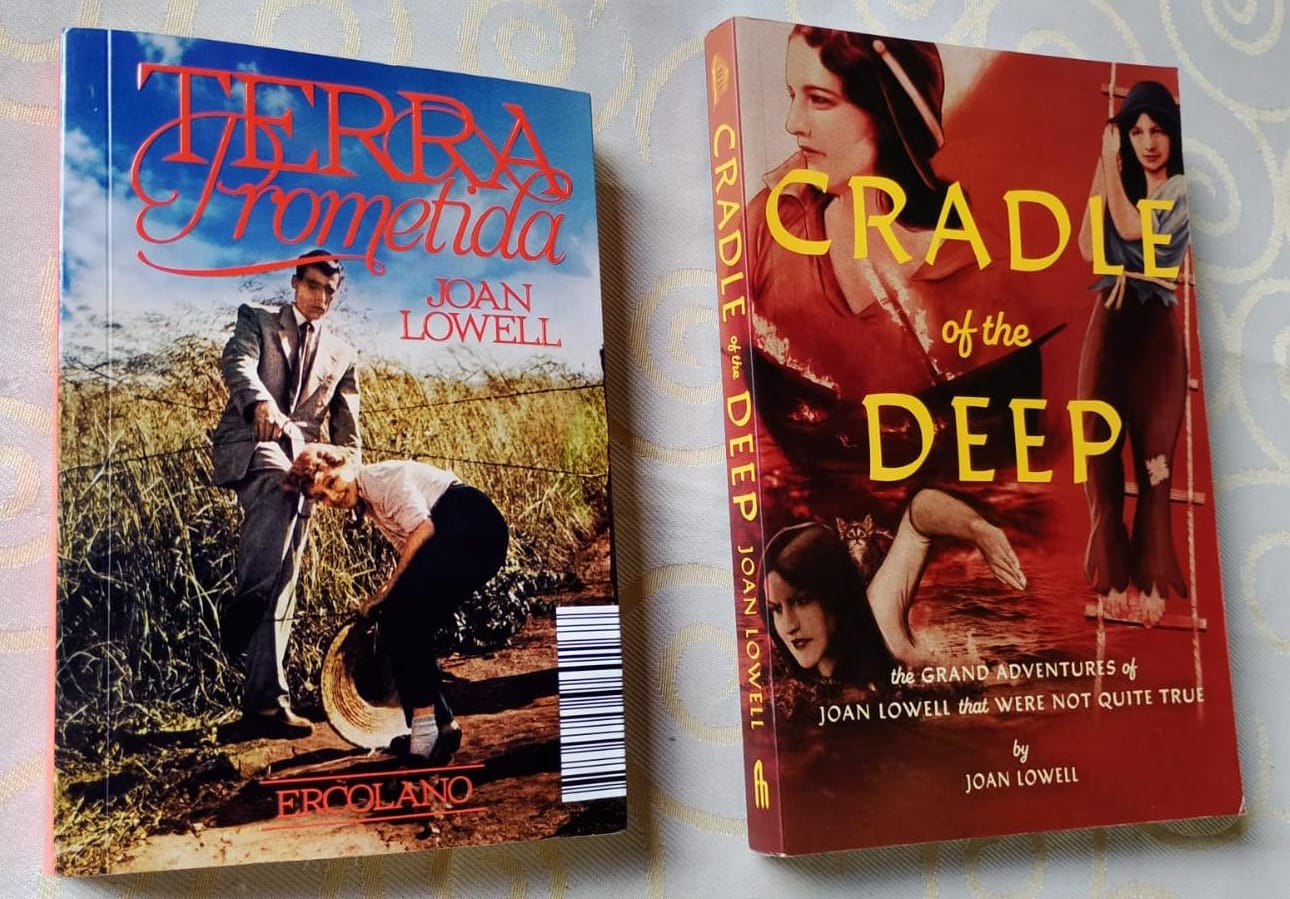 Livros best-sellers de Joan Lowell (Foto: acervo do Instituto Jan Magalinski)