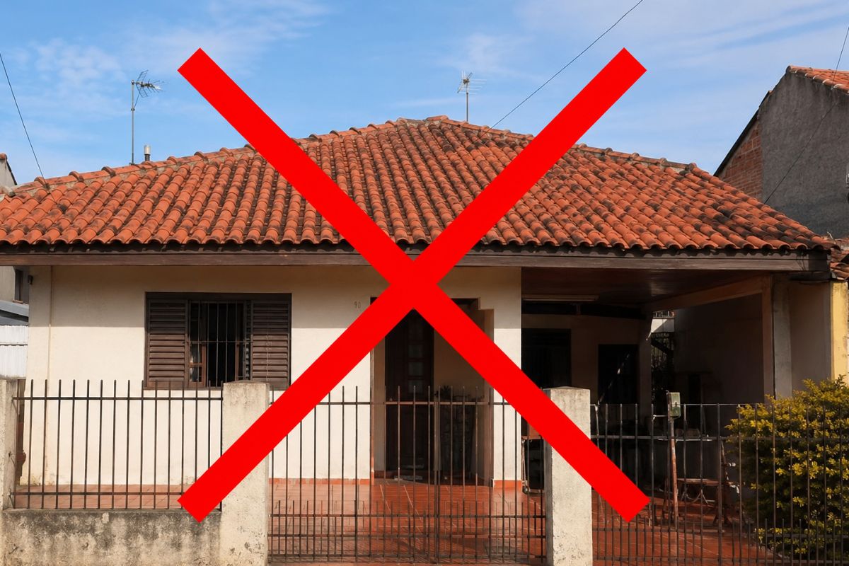 Adeus, telhas de barro