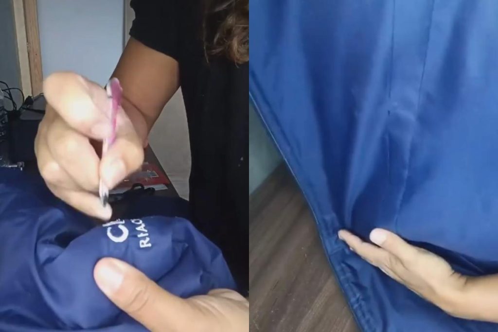 O truque para remover o bordado de uma roupa sem estragar a peça, segundo costureira