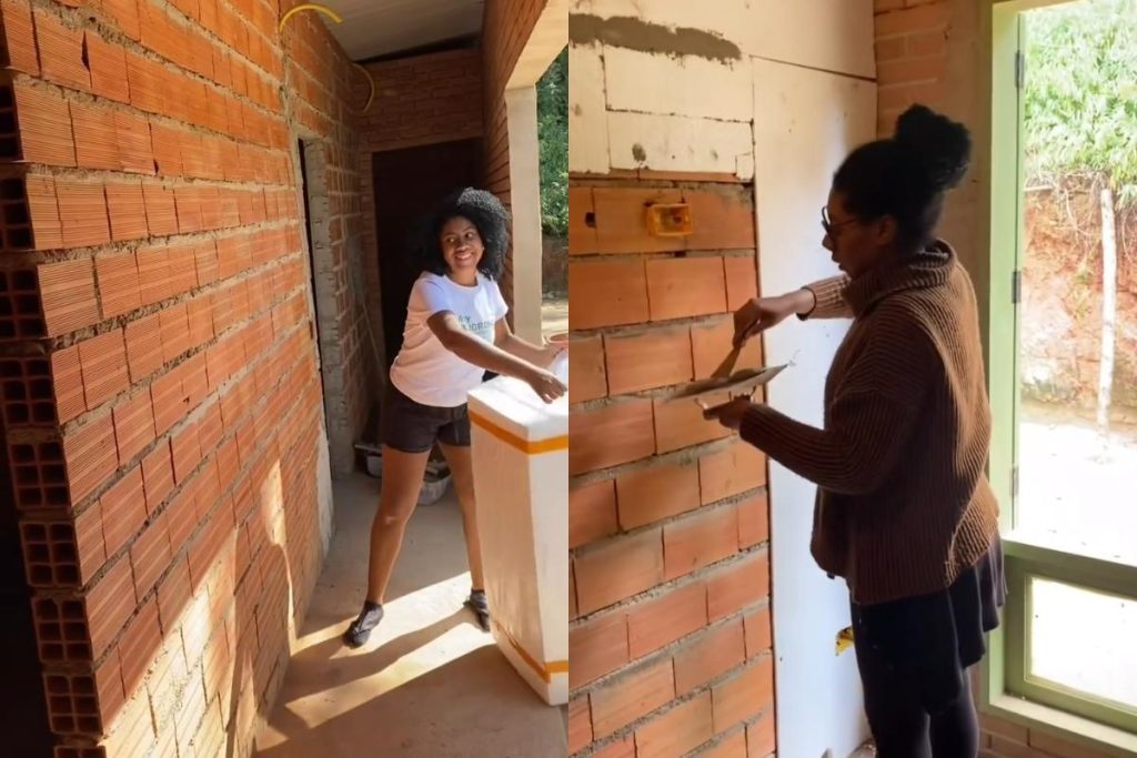 Adeus, reboco: alternativa mais barata e que deixa a parede lisinha vira tendência nas construções