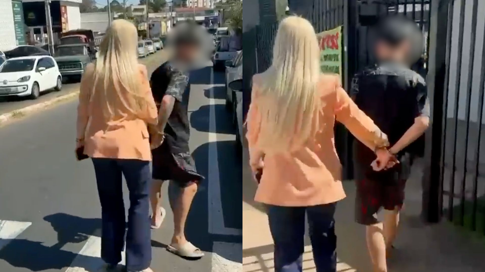 Jovem foi preso após agredir e ameaçar sogra com canivete em Anápolis.