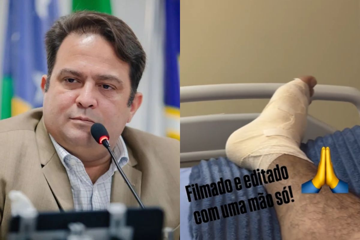 "Depois de três dias internado, as coisas estão melhorando", diz Roberto Naves, que se recupera de acidente