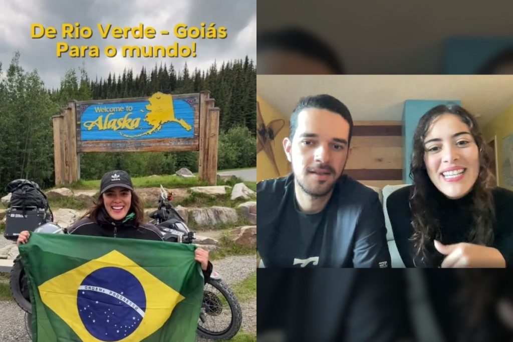 Casal saiu de Rio Verde e chegou no Alasca