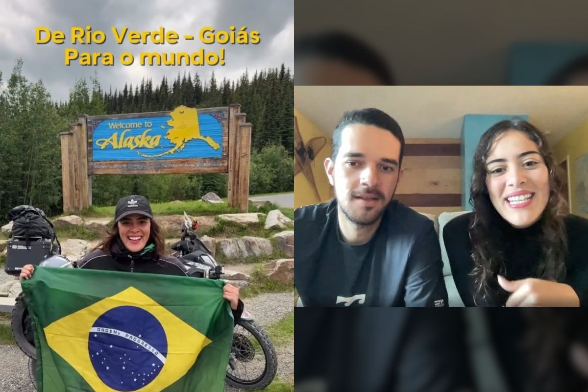 Casal saiu de Rio Verde e chegou no Alasca
