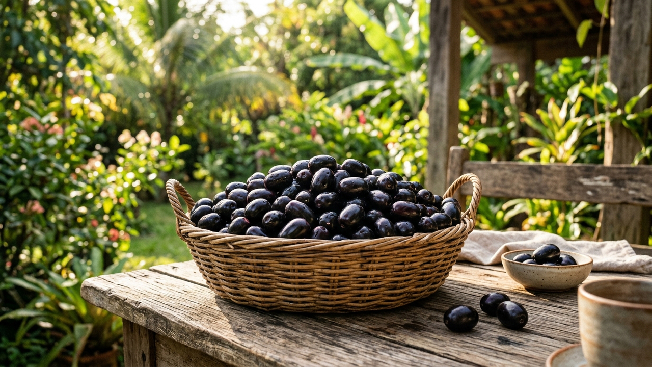 Adeus, uva: a fruta roxa e brilhante que lembra chiclete de tutti-frutti e pode ser plantada facilmente em casa
