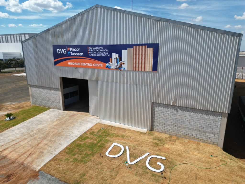 DVG Precon Tubozan inaugurou uma unidade no Distrito Agroindustrial de Anápolis (DAIA). (Foto: Divulgação)