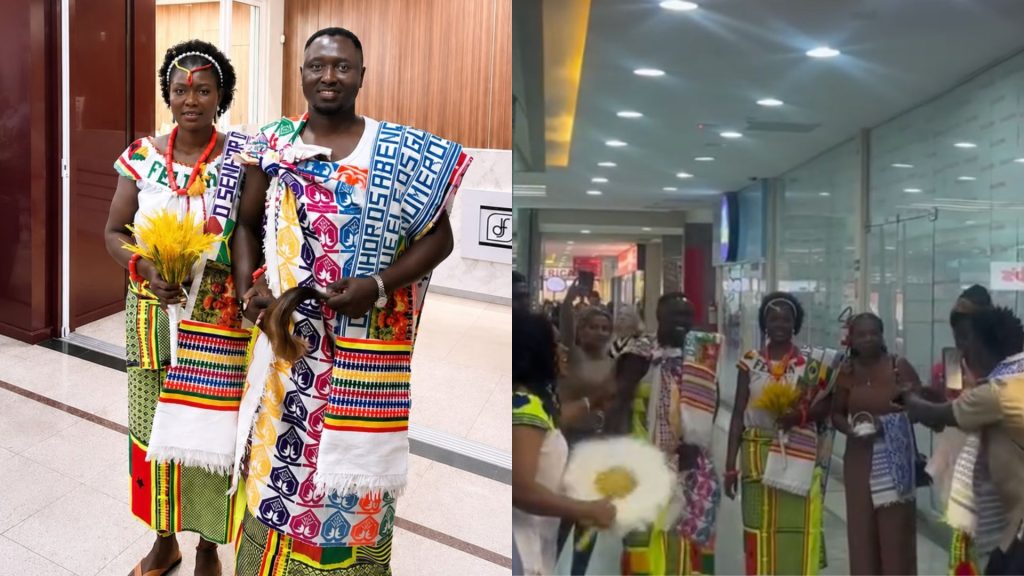Casamento foi marcado pelo resgate das tradições africanas.