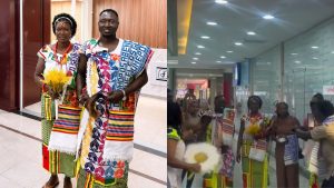 Casamento foi marcado pelo resgate das tradições africanas.