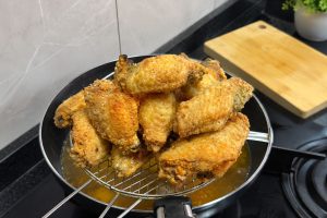 frango frito sem empanar