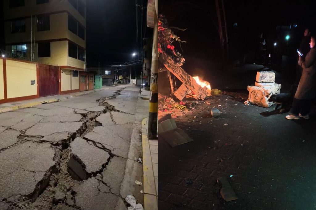 Terremoto deixa cinco mortos e 21 feridos nos Andes peruanos