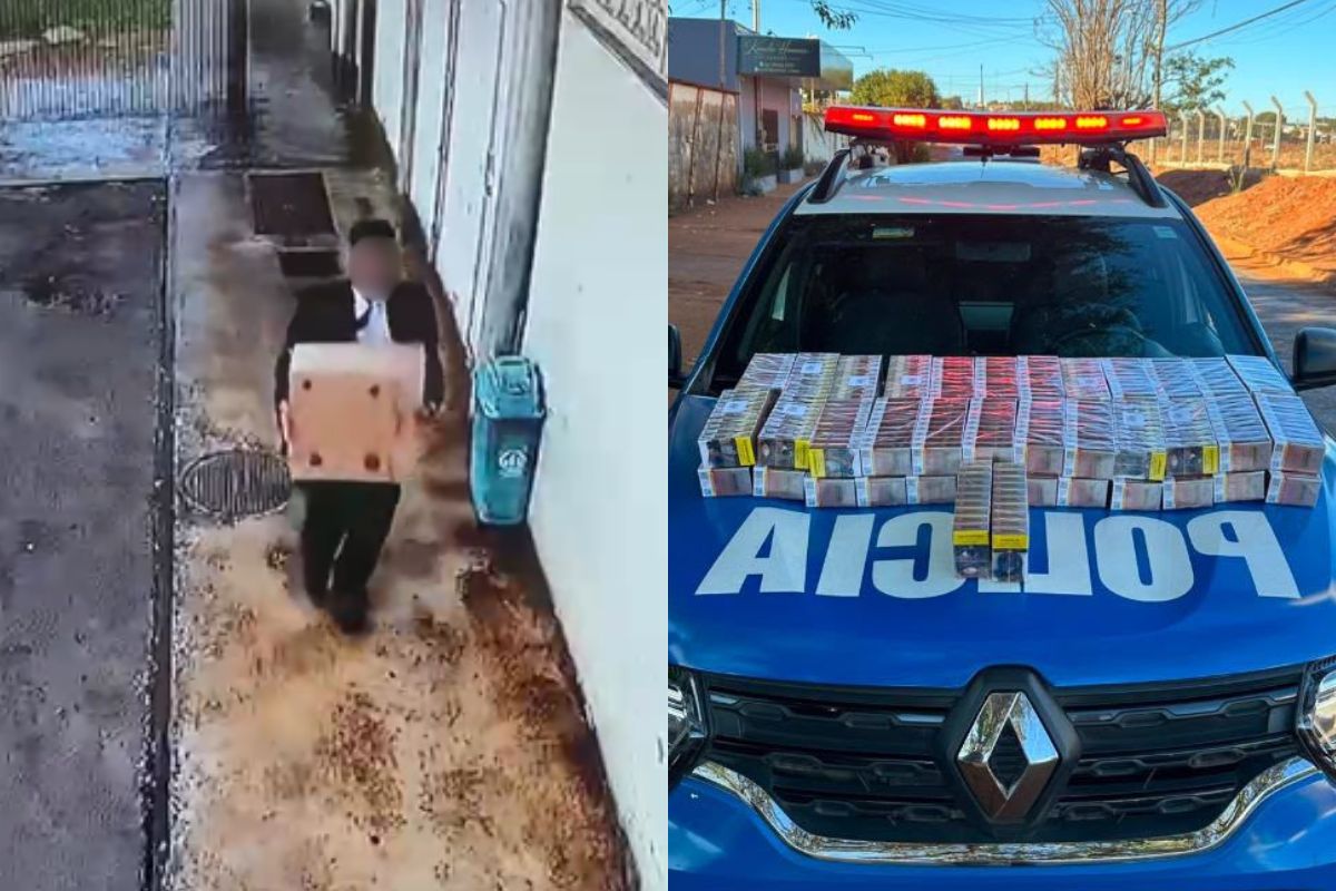 Funcionários são presos suspeitos de furtar mais de R$ 73 mil em cigarros de atacadista em Anápolis