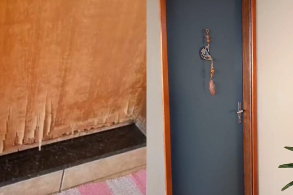Adeus, porta de madeira descascando: como resolver o problema e evitar gastar dinheiro com uma nova, segundo pedreiros