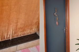 Adeus, porta de madeira descascando: como resolver o problema e evitar gastar dinheiro com uma nova, segundo pedreiros