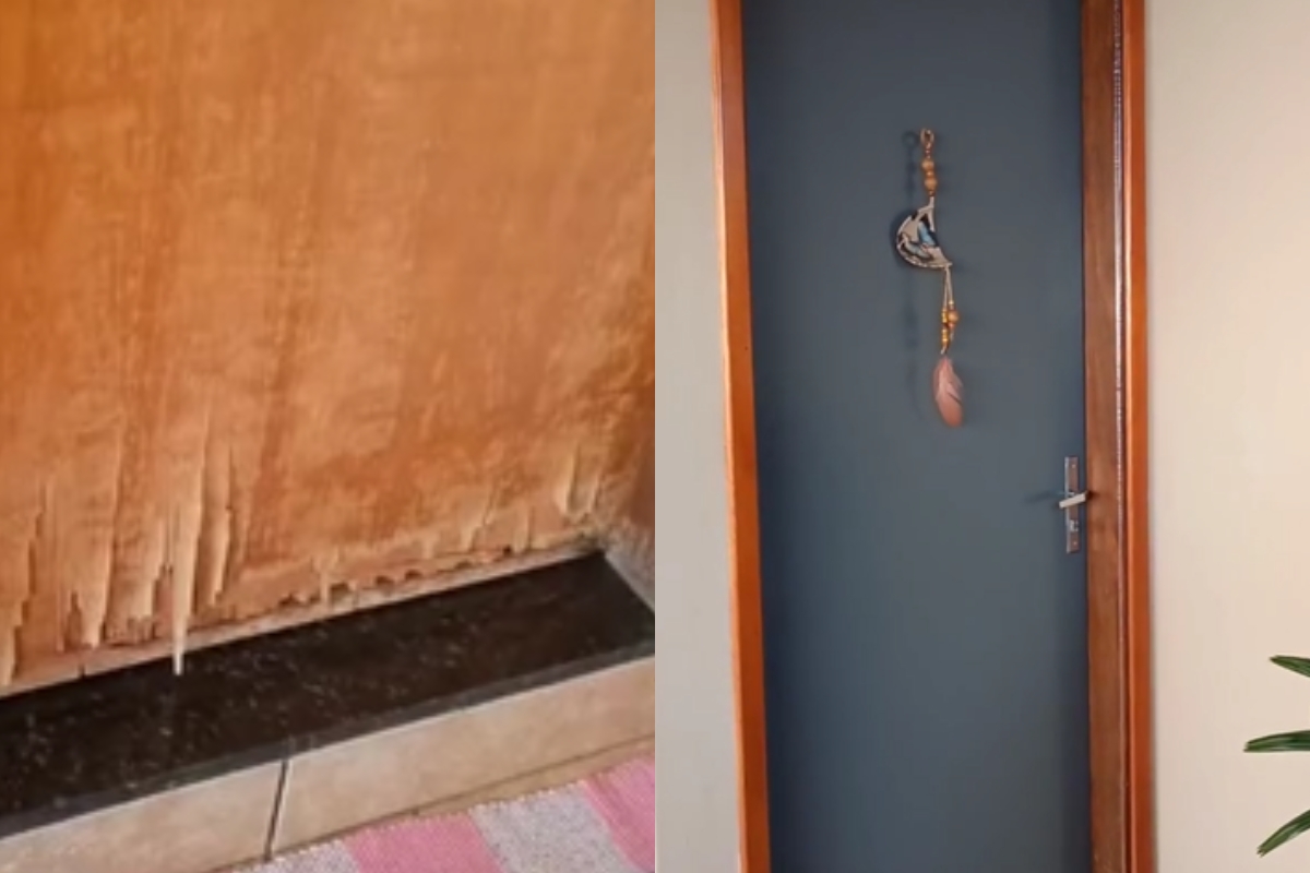 Adeus, porta de madeira descascando: como resolver o problema e evitar gastar dinheiro com uma nova, segundo pedreiros