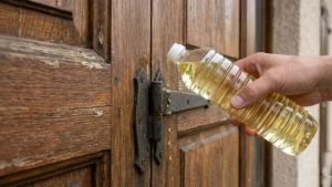 Colocar algumas gotas de óleo nas dobradiças das portas de casa: para que serve e por que é recomendado