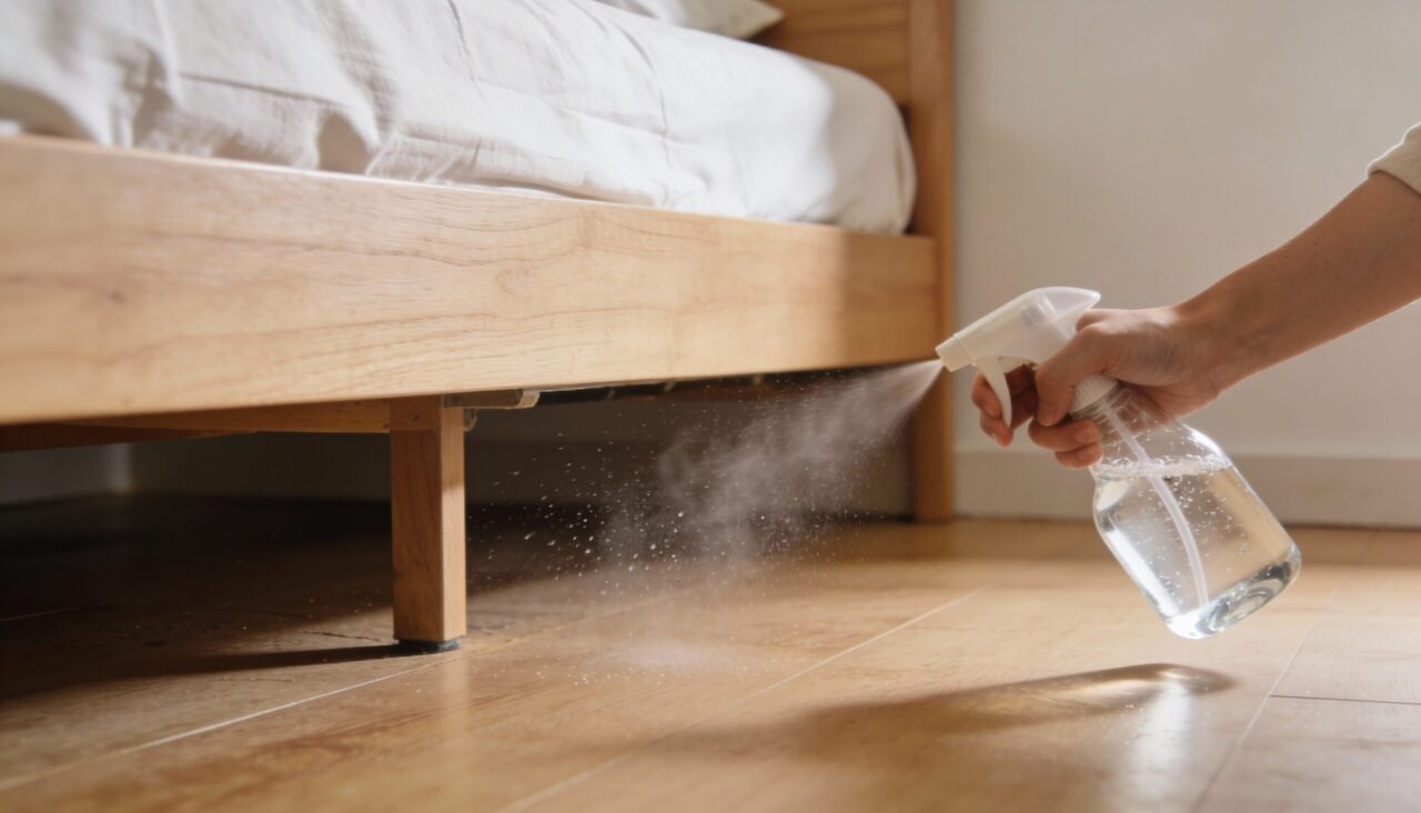 Borrifar vinagre embaixo da cama uma vez por semana: para que serve e por que é recomendado