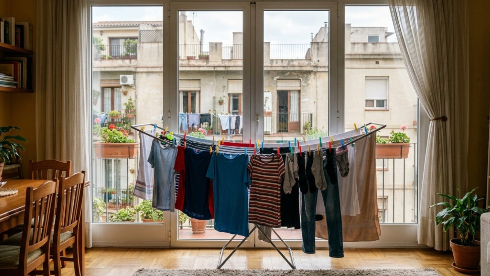Não é com ventilador, nem secadora: a técnica criada pelos japoneses para secar roupas mais rápido dentro de casa