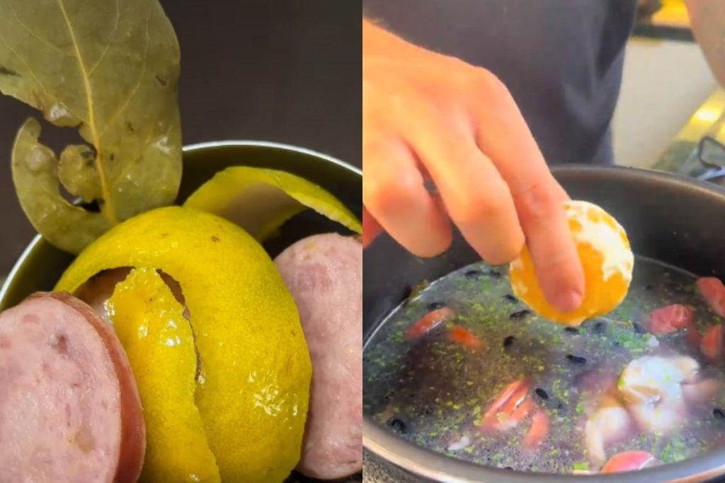 A casca de laranja no feijão ajuda a tornar a digestão mais leve sem alterar o sabor da receita