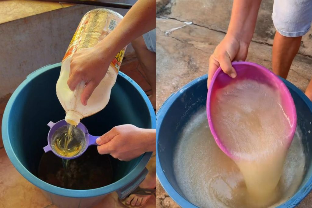 Sabão caseiro melhor que o de supermercado: receita fácil, econômica, rende muito e deixa as vasilhas limpas e arejadas