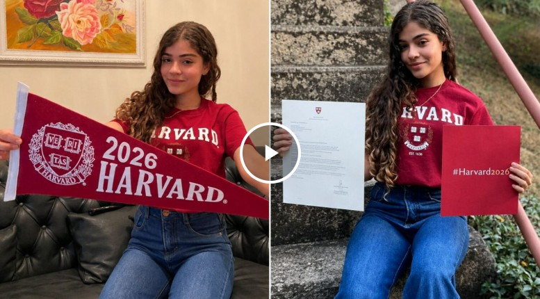 Ela aprendeu inglês sozinha porque não tinha dinheiro para o curso e, aos 18 anos, foi aprovada com bolsa integral em Harvard, Yale e Stanford ao mesmo tempo