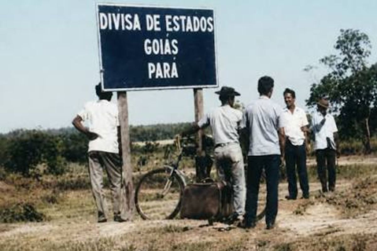 Foto antiga resgata época em que Goiás fazia fronteira com o Pará