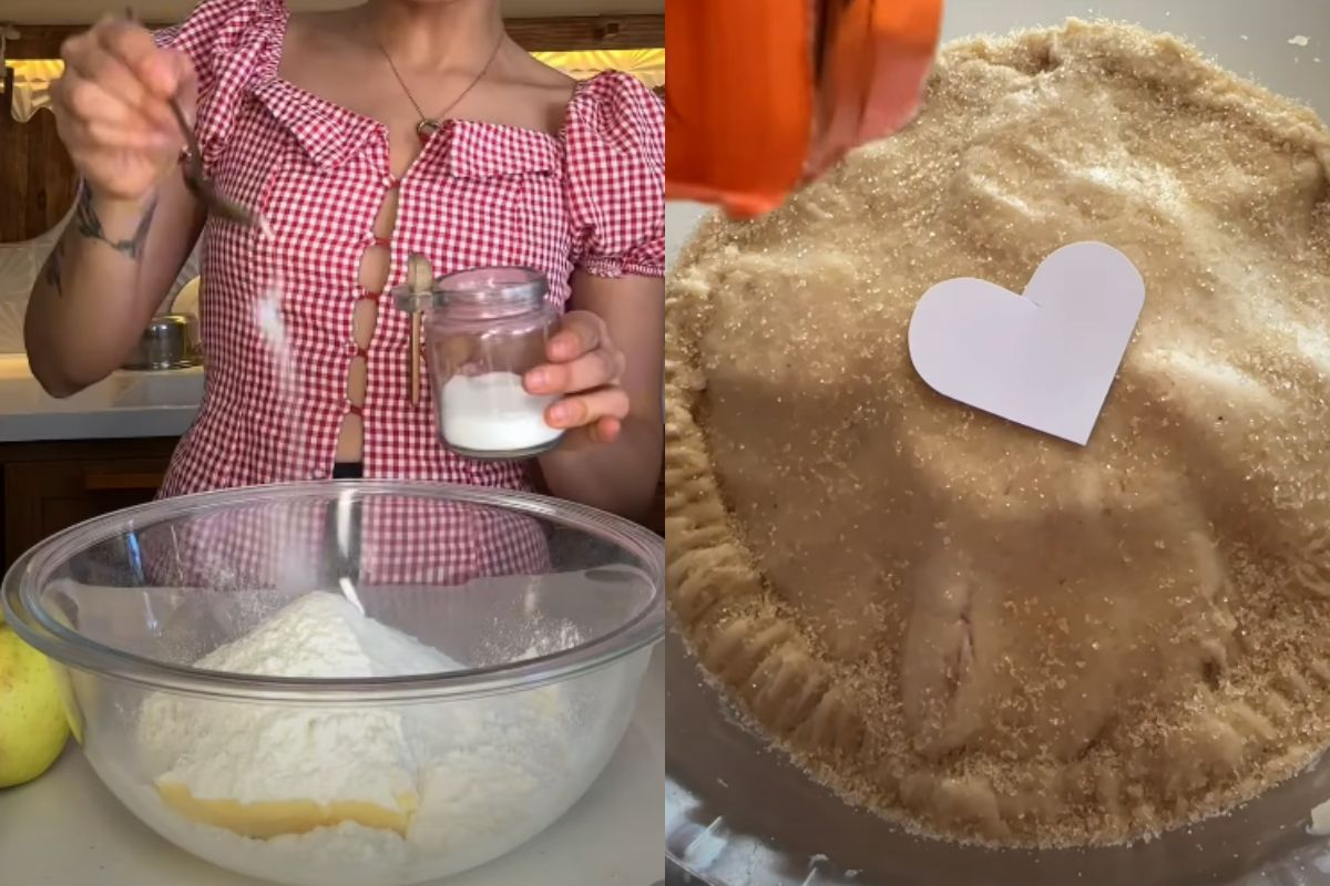 Torta de Maçã inspirada em um livro de 1950 resgata o preparo tradicional e mostra por que as receitas antigas continuam fazendo sucesso