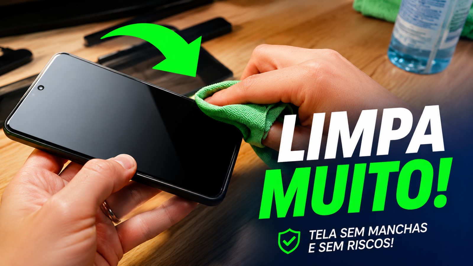 Não é com álcool, nem limpa vidros: a melhor maneira de limpar a tela do celular sem arranhar, segundo técnicos