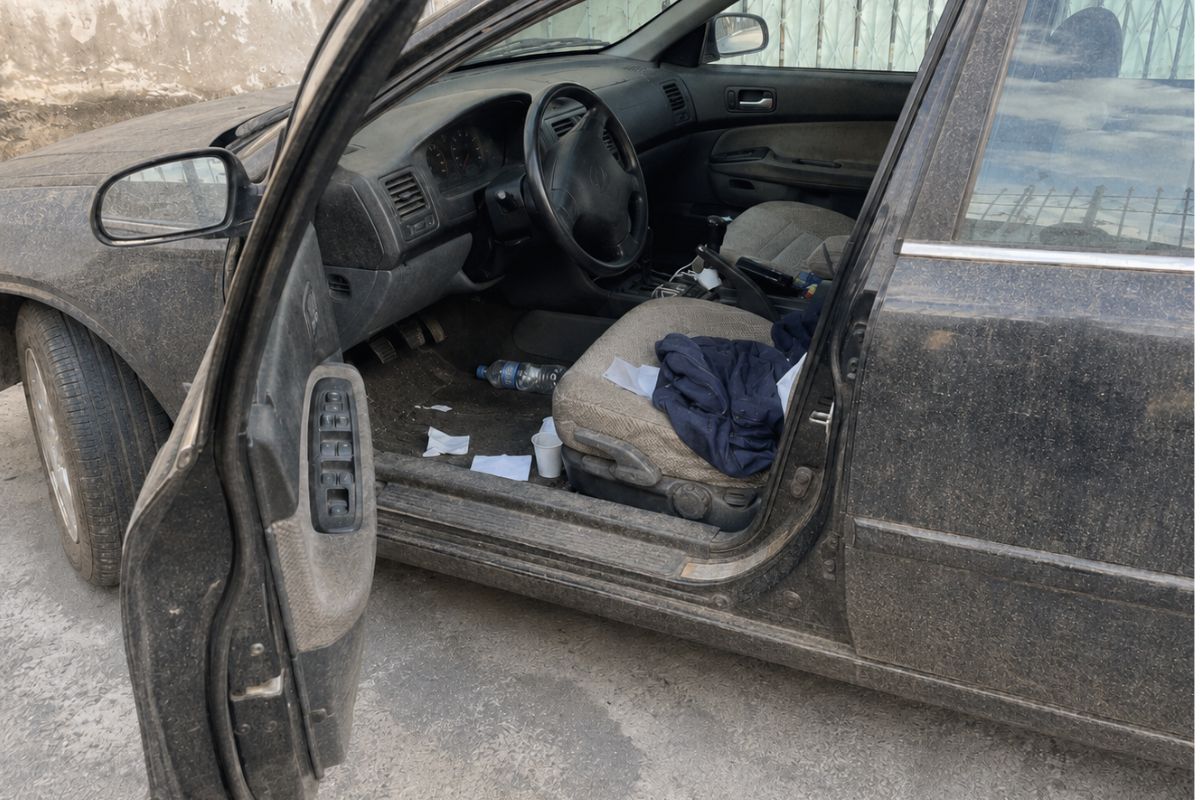 pessoas que andam com o carro sempre sujo costumam ter este traço específico