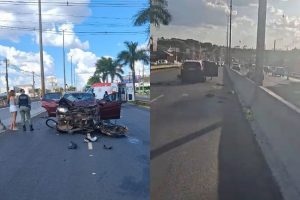 Motociclista de 24 anos morre após colisão frontal com SUV na GO-060, em Goiânia