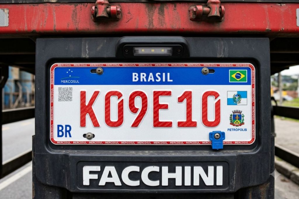 O que significam as placas vermelha, verde, azul ou preta nos veículos brasileiros e para que cada uma serve