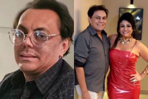 Polícia Civil ouviu testemunhas e reuniu novos elementos sobre a morte do jornalista Delson Carlos, em Goiânia. Nas fotos, Delson Carlos e Renata de Almeida (Foto: Reprodução/Redes sociais)