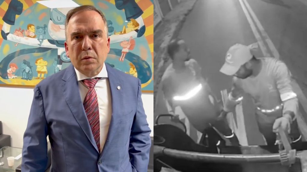 Prefeito Sandro Mabel (UB) deixou aviso para quem agride servidores públicos e coletores de lixo em Goiânia.