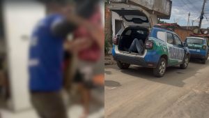 Polícia prendeu dois jovens e apreendeu um adolescente envolvidos em "tribunal do crime".