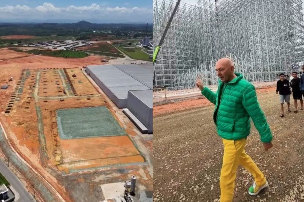 ampliação do centro de distribuição da Havan