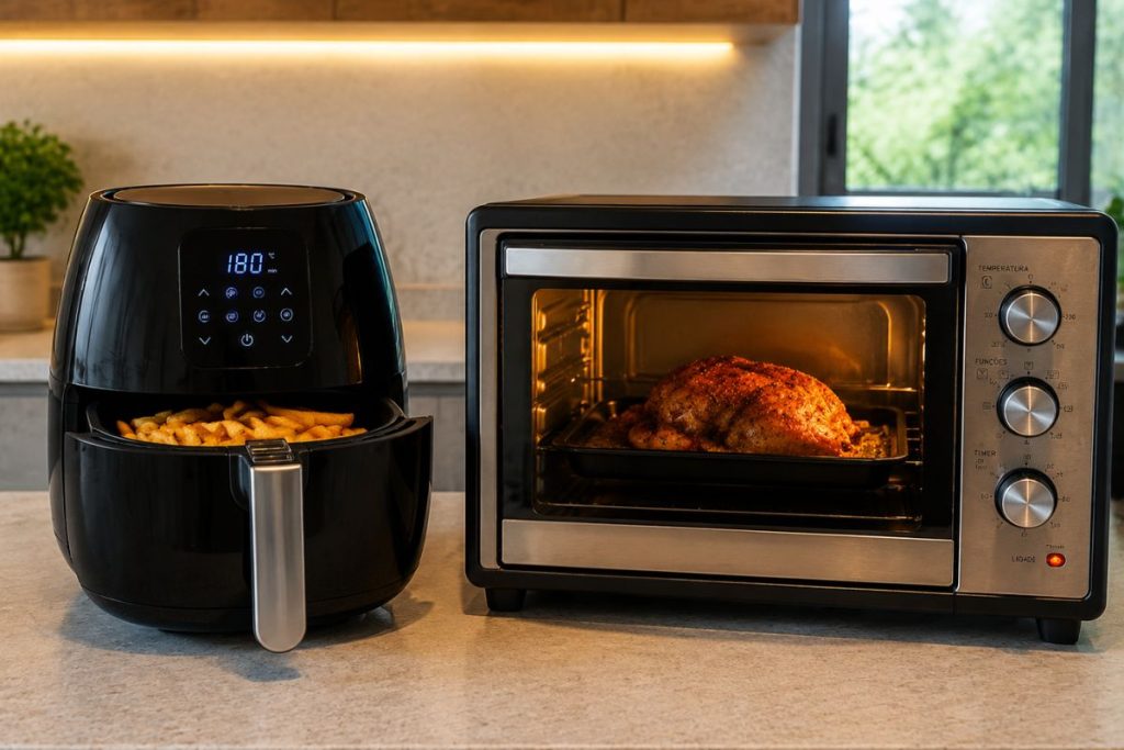 Air fryer ou forno elétrico