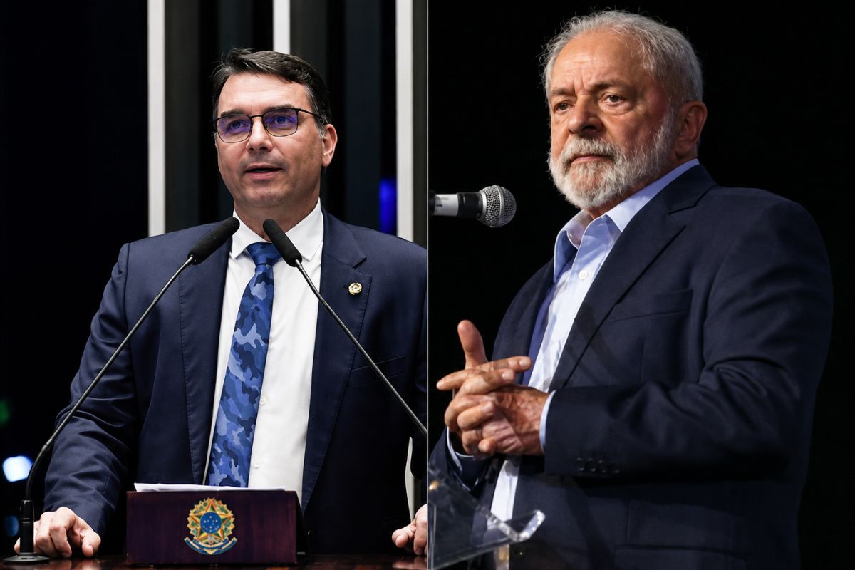 Lula e Flávio Bolsonaro disputam Podemos, que deve ficar neutro, em vitória para o PT