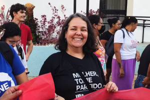 Luciana Amorim, candidata ao Governo de Goiás