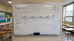 O cálculo 25 + 25 ÷ 25 × 25 parece muito fácil, mas quase ninguém consegue acertar de primeira