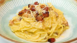 Espaguete carbonara