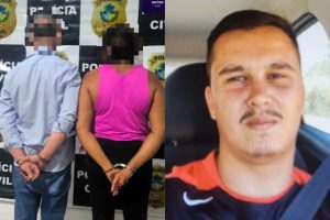 Pai e madrasta são apontados pela Polícia Civil como envolvidos no assassinato de Thaliton Henrique Dias Machado. (Foto: Divulgação/PCGO)